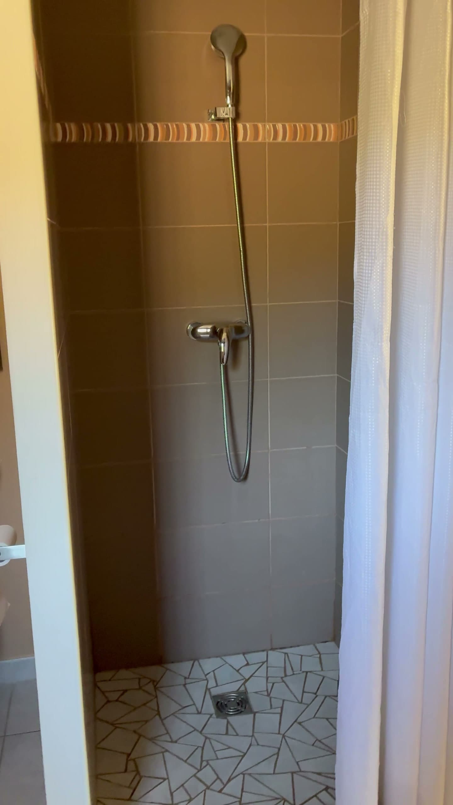 Douche à l'italienne carrelée